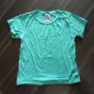 Jungmaven minty aqua green hemp Oaji Tshirt